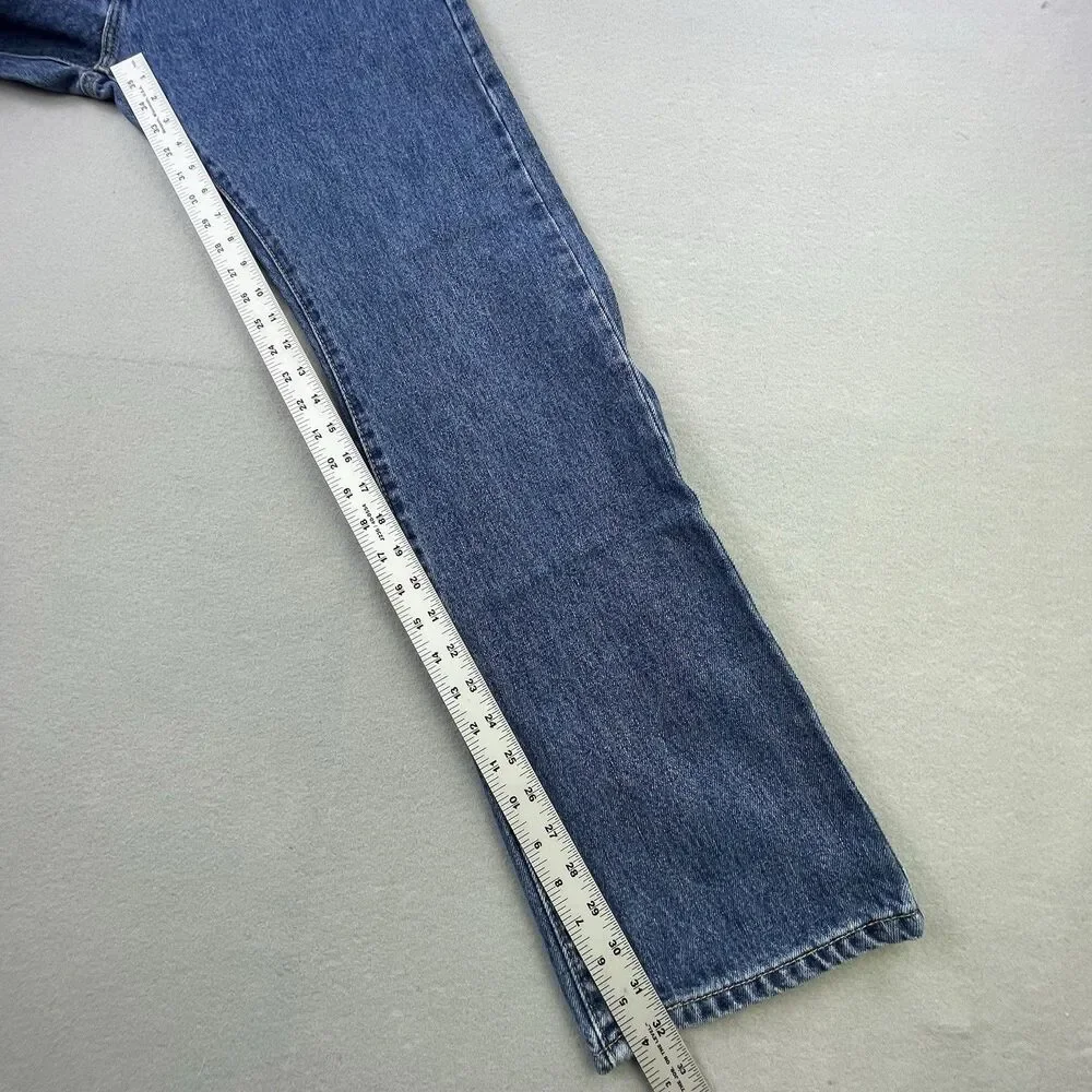 Levi's 517 Bootcut Jeans Men's 32x32 Blue Denim Cotton Western Workwear